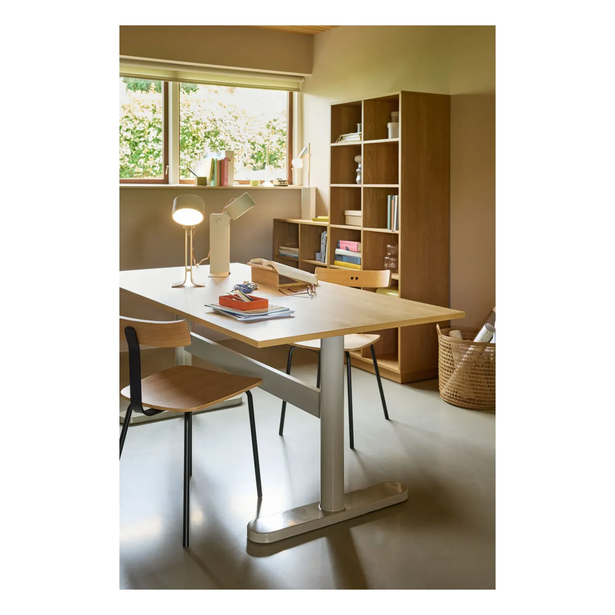 Disco Storage Unit - Natural, Oak Veneer alternate view