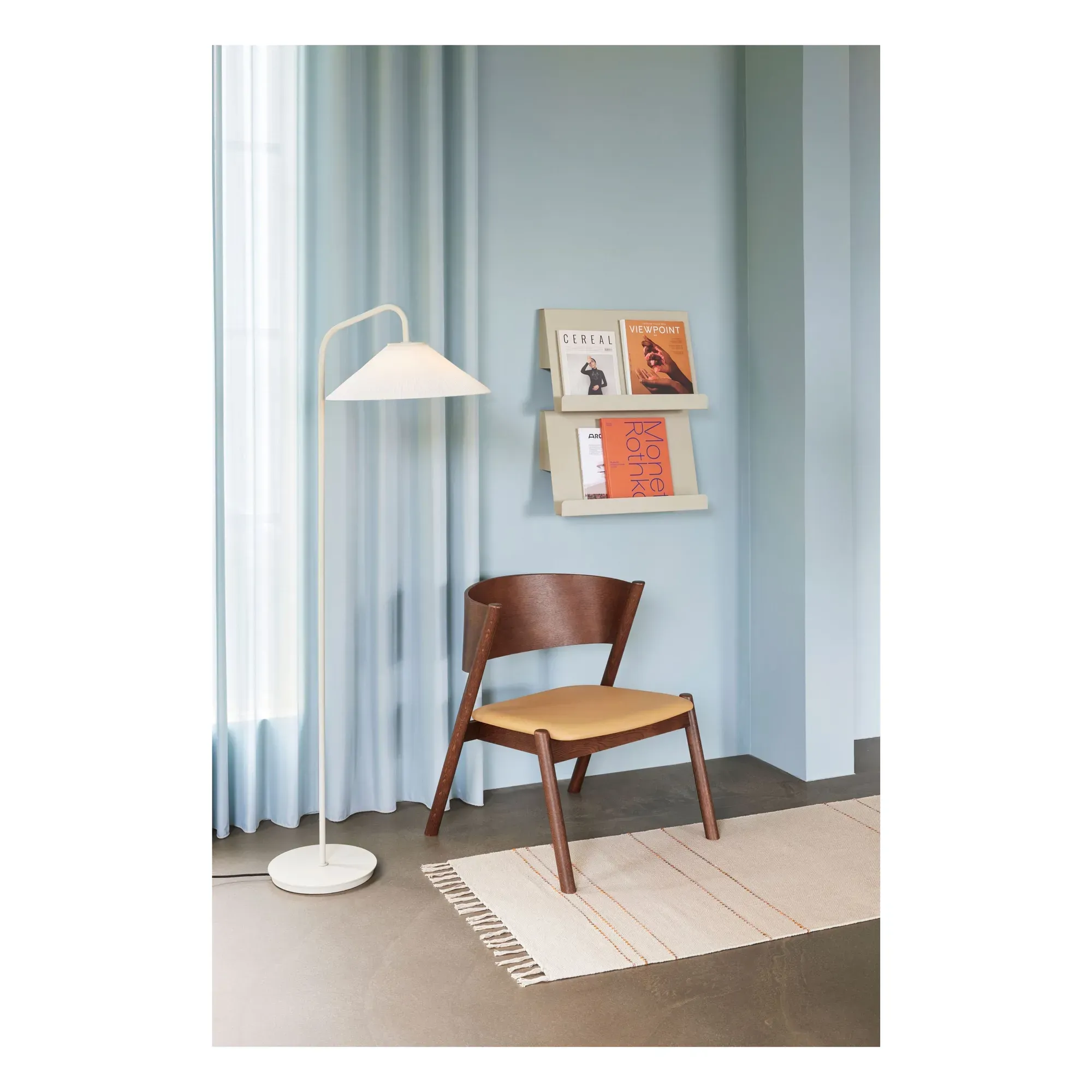 Floor Lamp - Sand, Iron & Glass alternate view