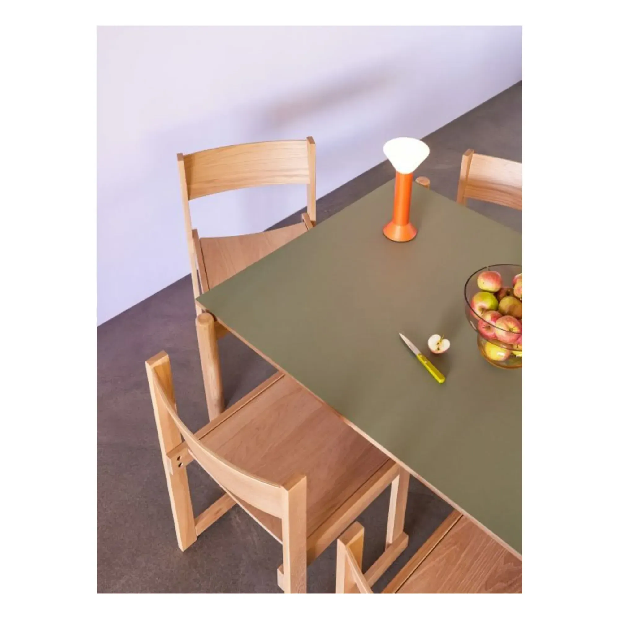 Forma Dining Chair Stackable - Natural, Oak Veneer alternate view