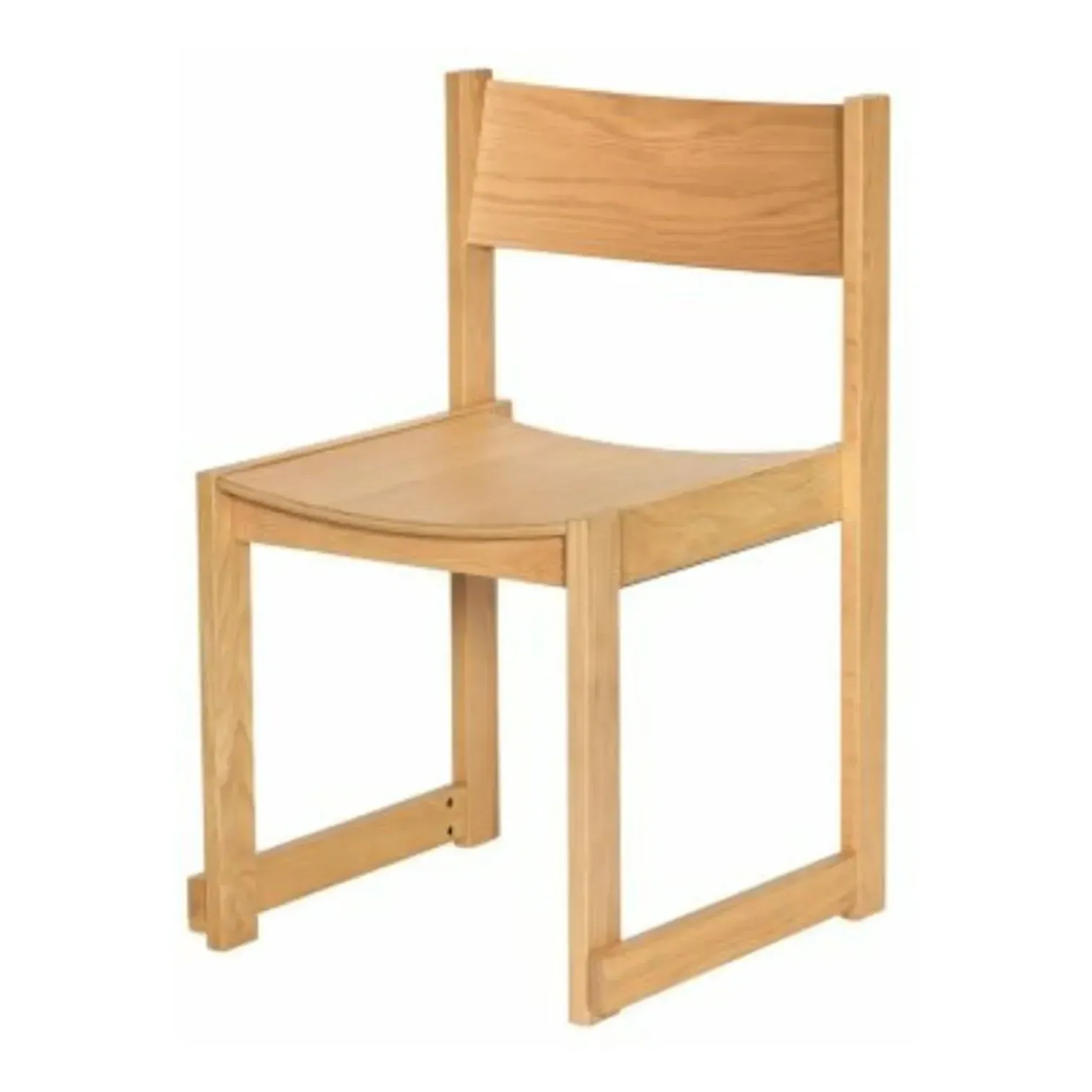 Forma Stackable Dining Chair - Natural, Oak Veneer product