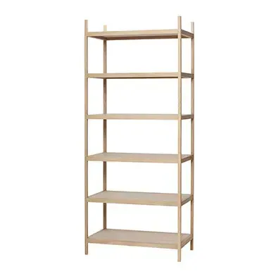 FSC Oak 6-Shelf Storage Unit - Oak product