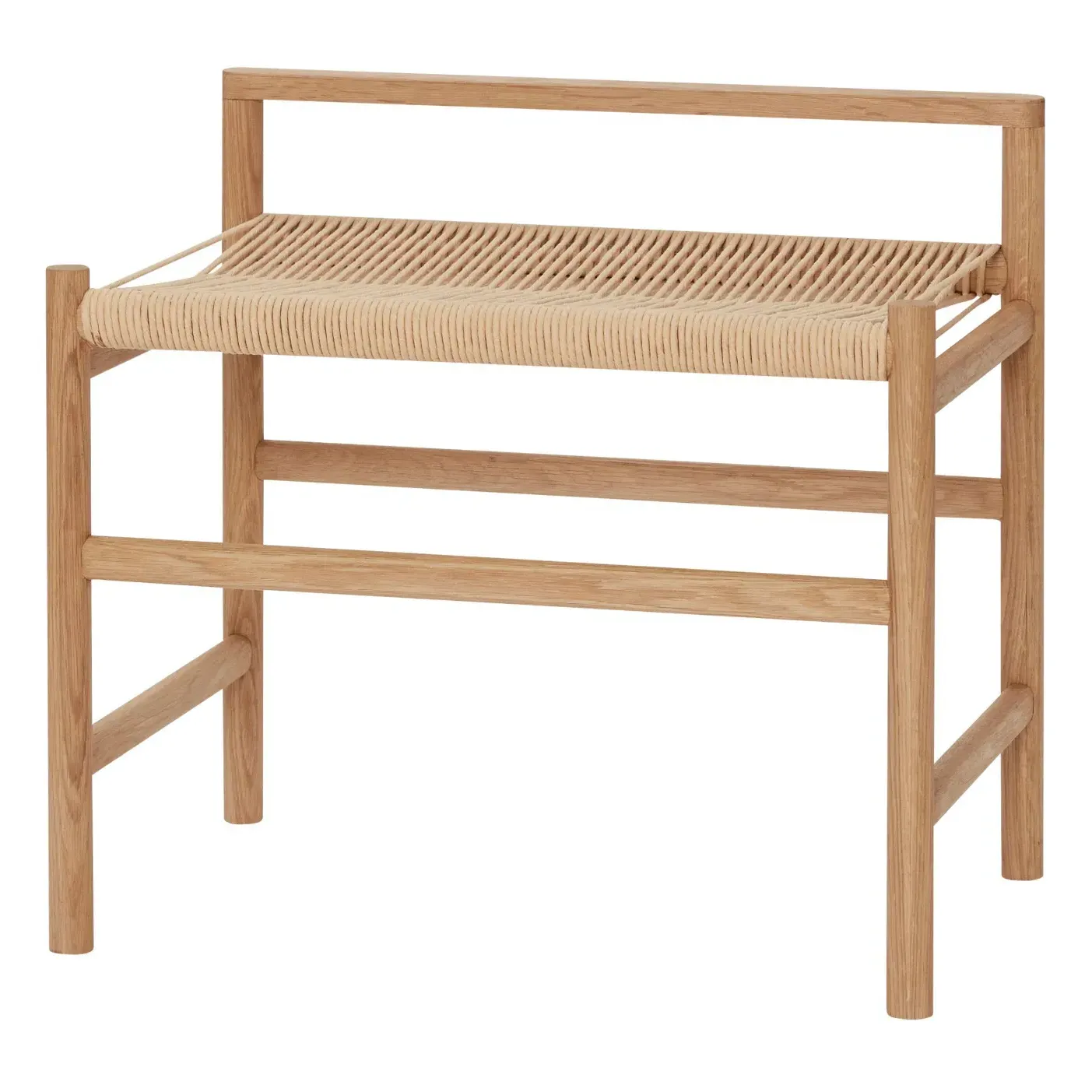 FSC Oak and Rope Bench - Oak product