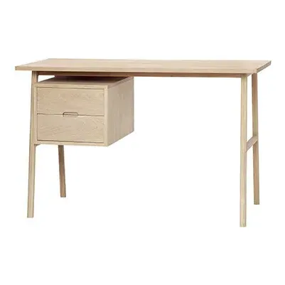 FSC Oak Desk with 2 Drawers - Natural, Oak product