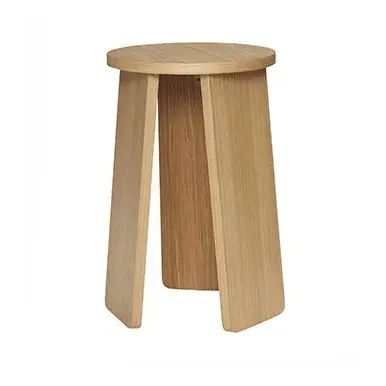 FSC Round Stool - Oak product