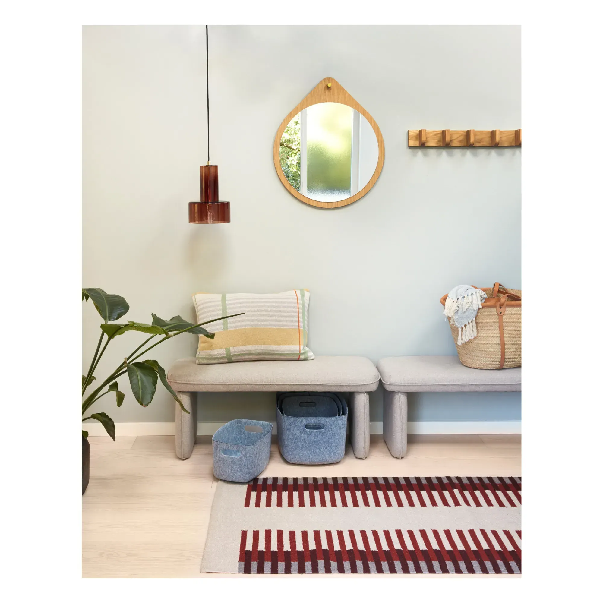 Glass Pendant Lamp - Brown, Glass alternate view