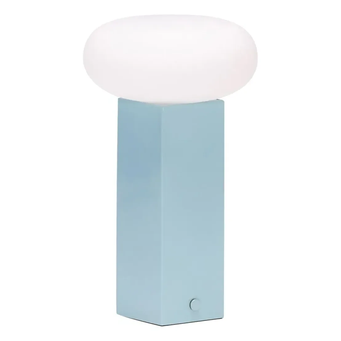 Low Portable Lamp - Blue, Glass product