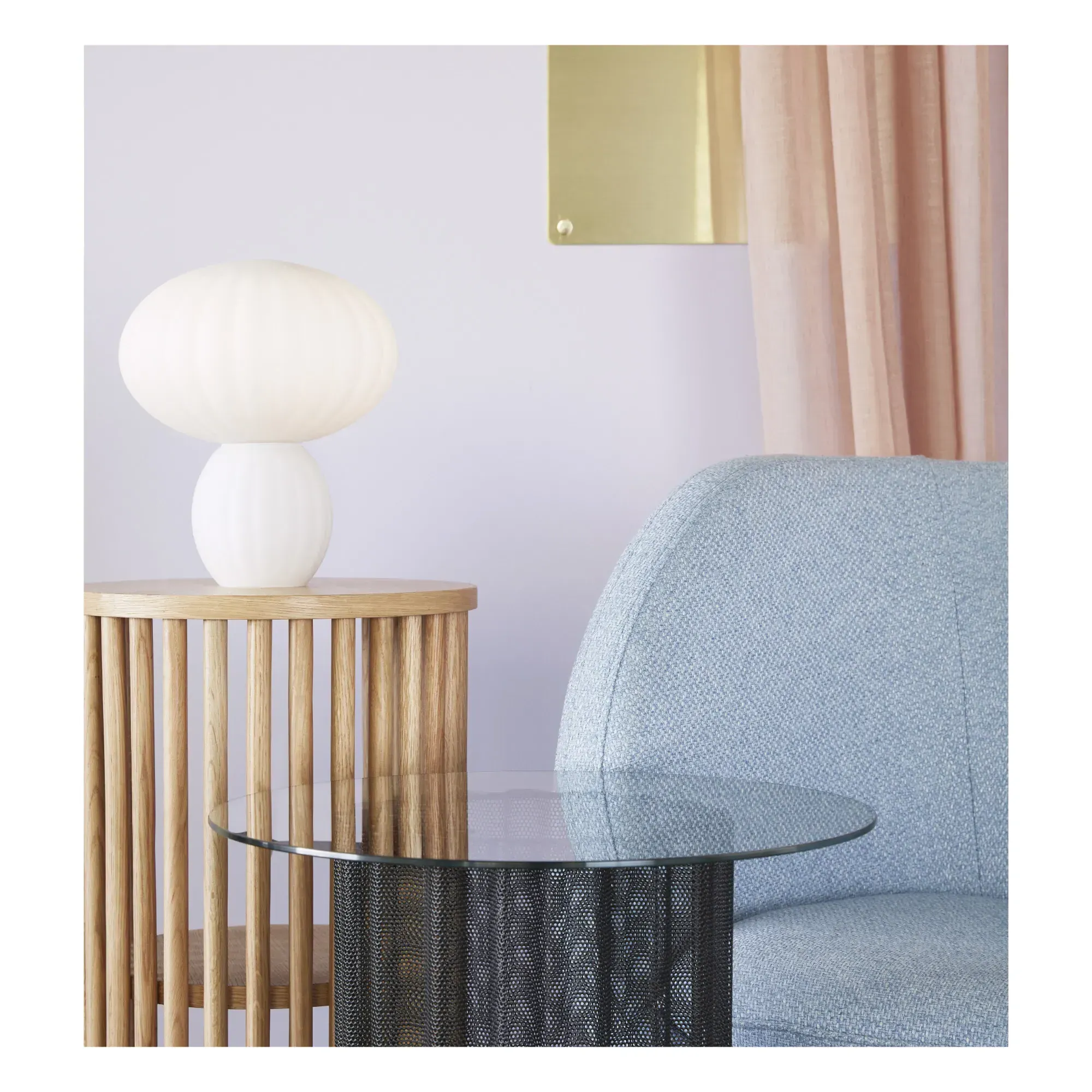 Metal Side Table - Black alternate view