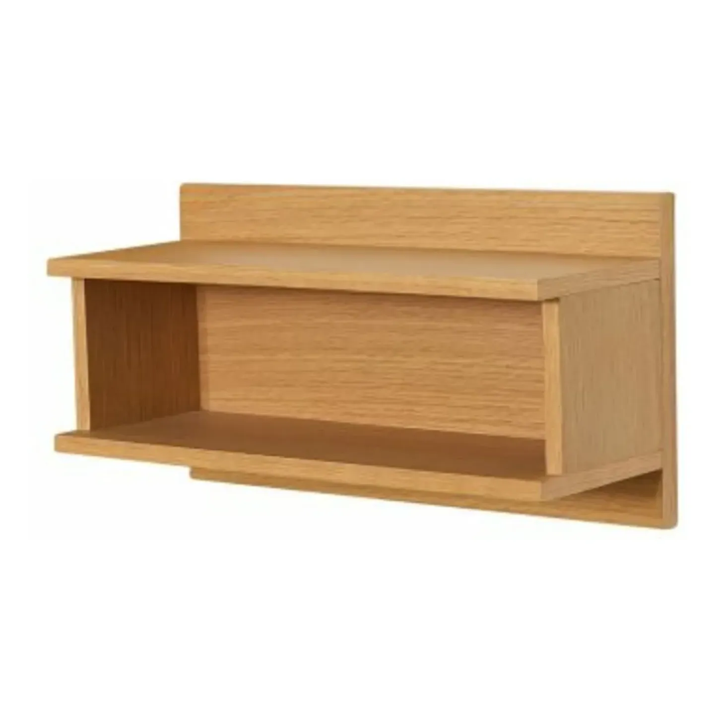 Mitsy Oak Wall Shelf - Natural, Oak Veneer product