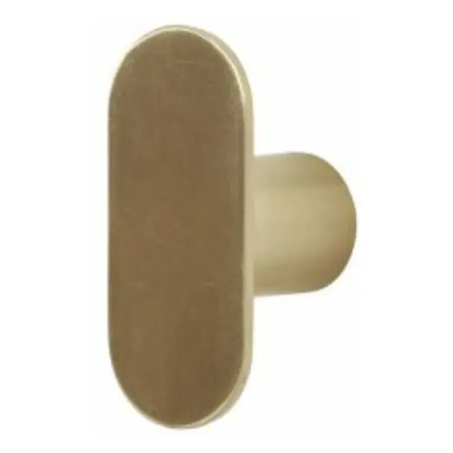 Piccolo Wall Hook - Brass, Iron product