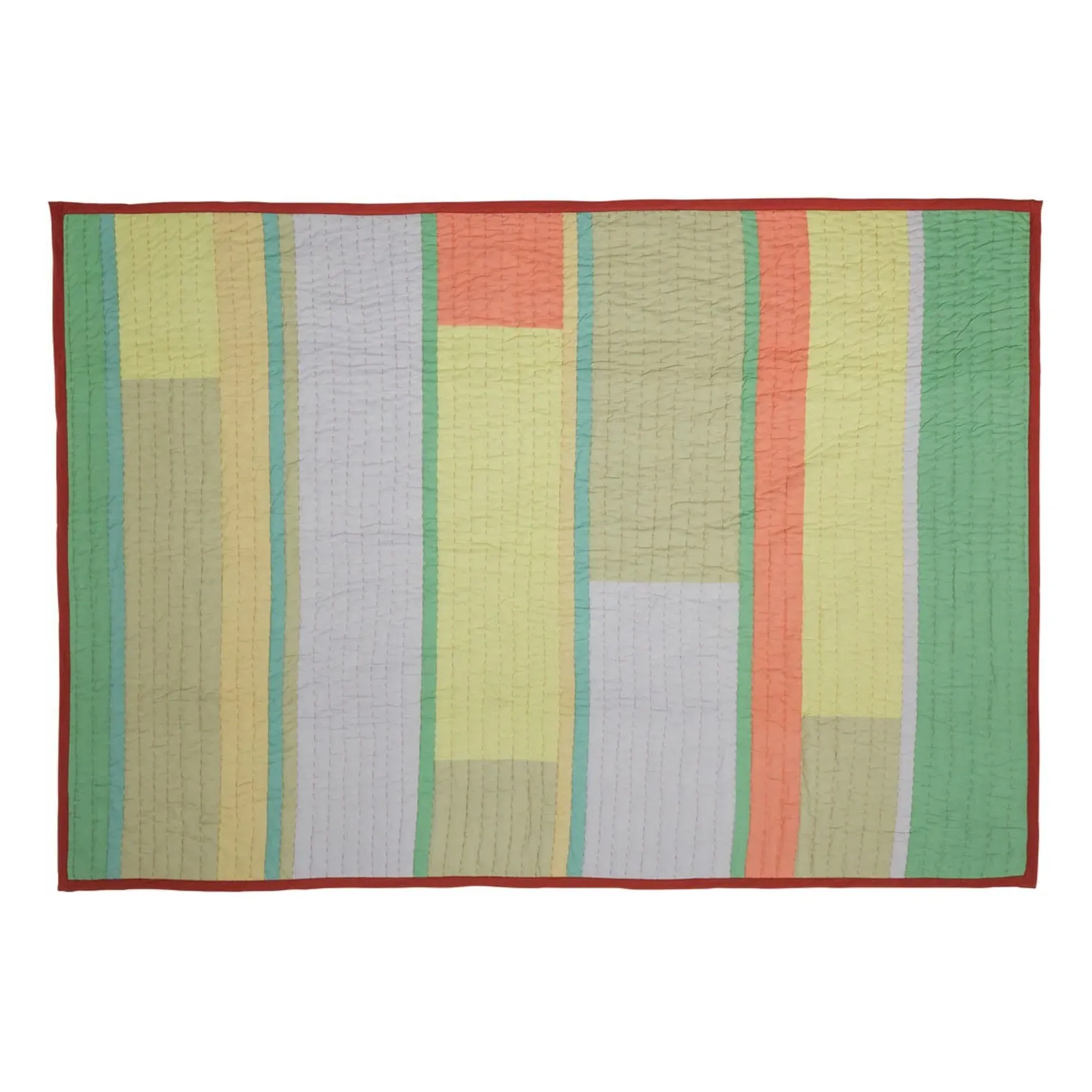 Quilted Cotton Blanket - Orange product