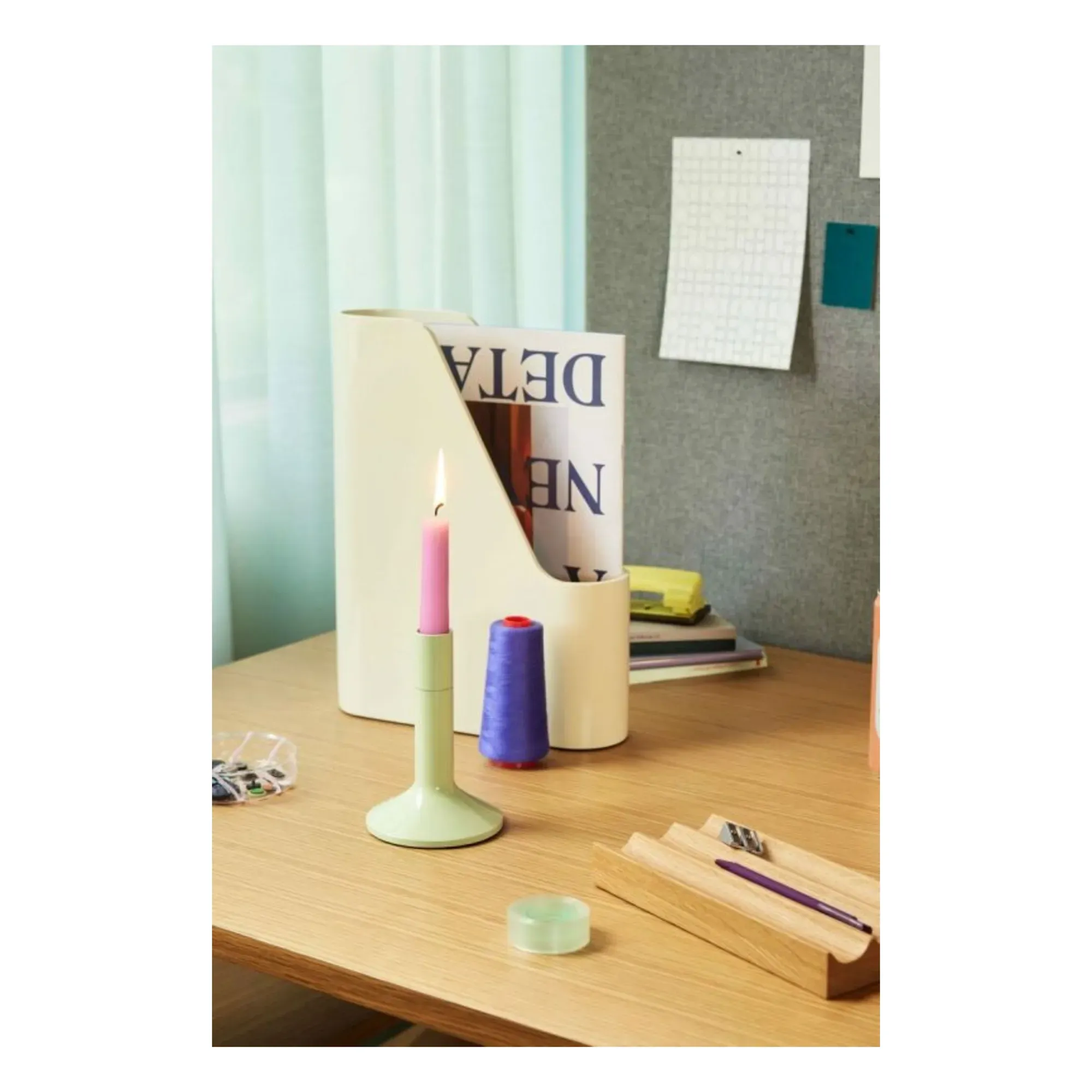 Redux Desk Organizer Set of 3 - Multicoloured, Plaster alternate view