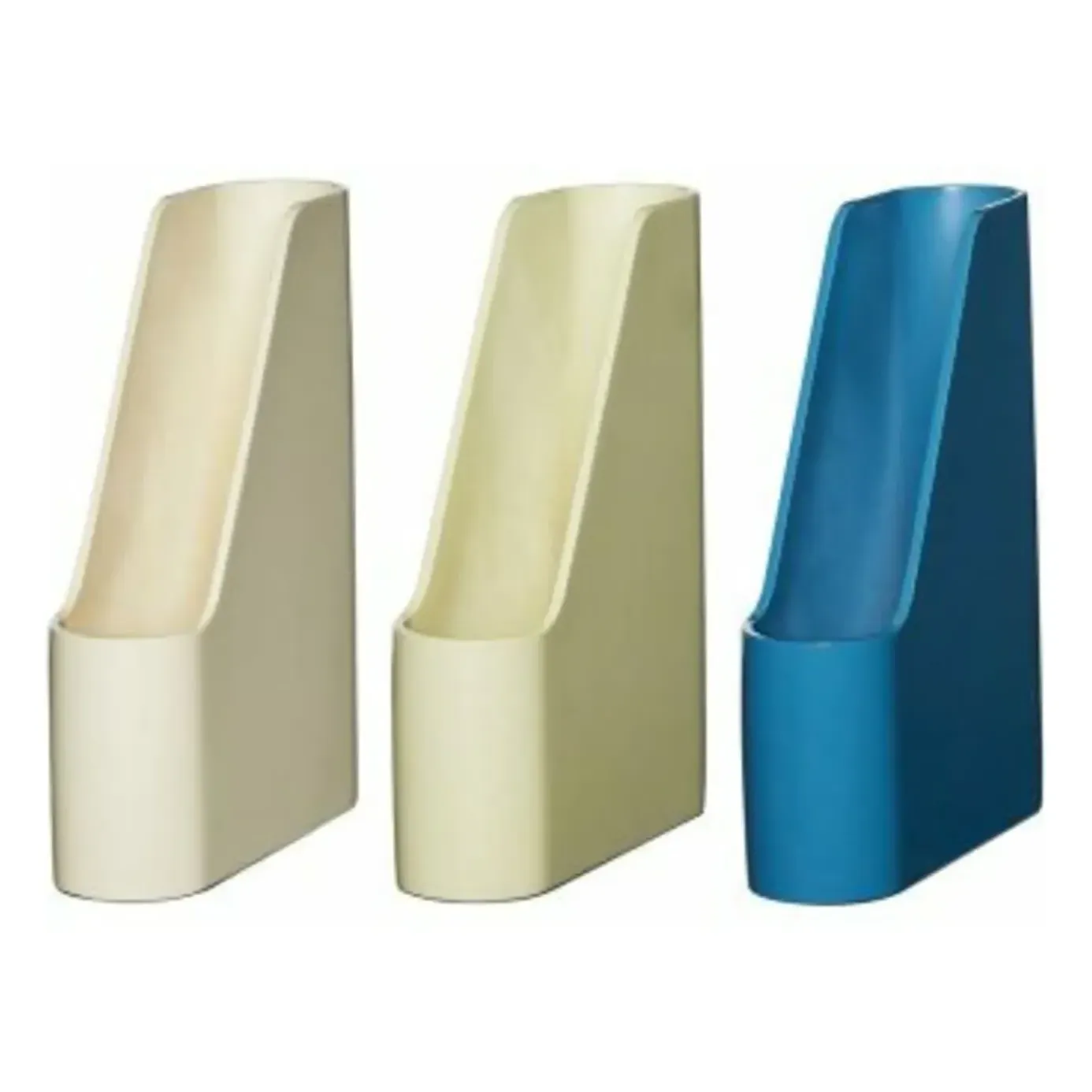 Redux Set of 3 Desk Organizer - Multicoloured, Plaster product
