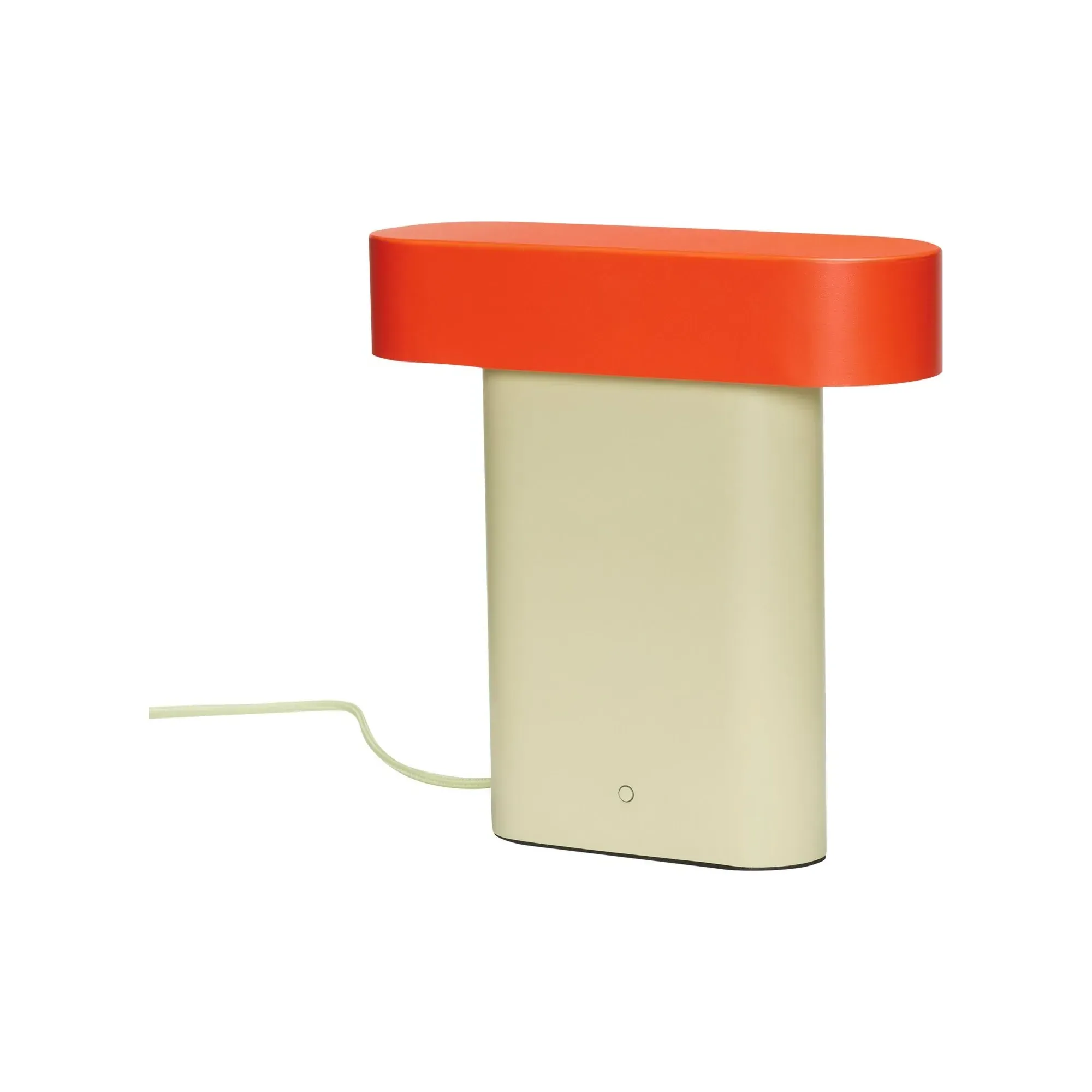 Sleek Table Lamp with Dimmer - Red, Iron product