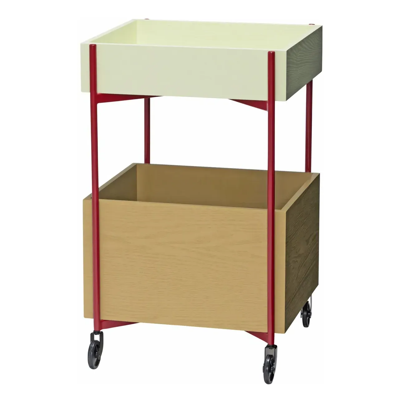 Storage Unit on Wheels - Ash Wood, MDF product