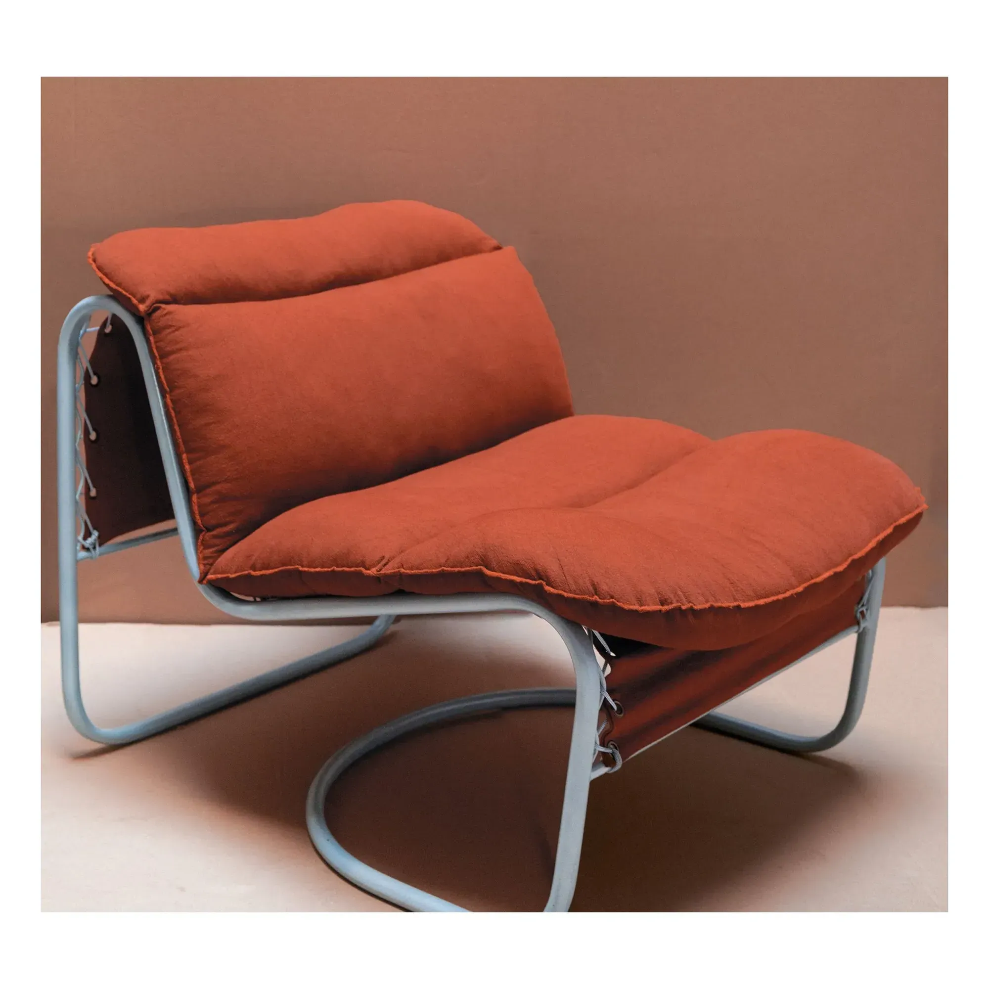Campo Armchair - Brick Red, Cotton product