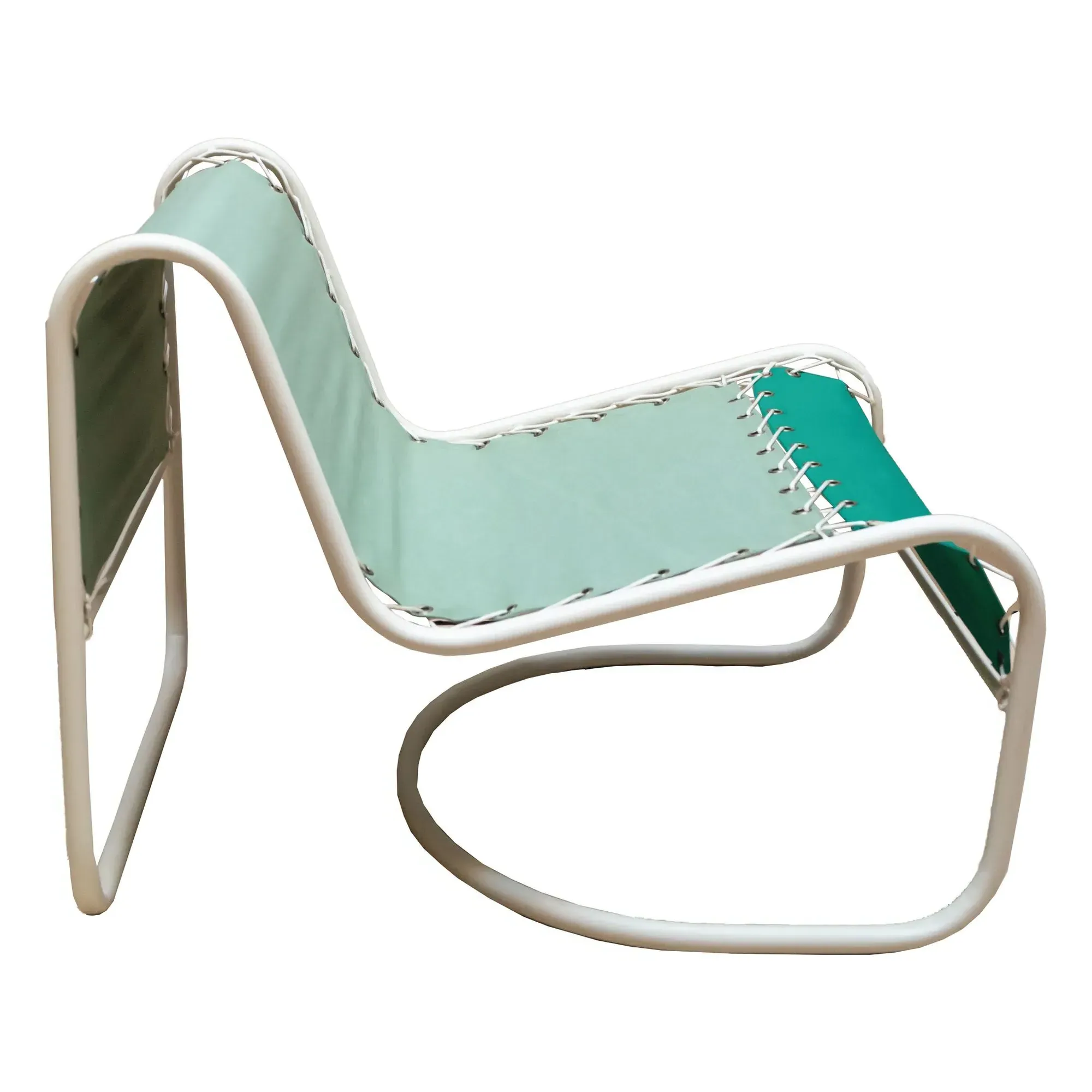 Campo Outdoor Armchair - Fern, Iron & Sunbrella Canvas product