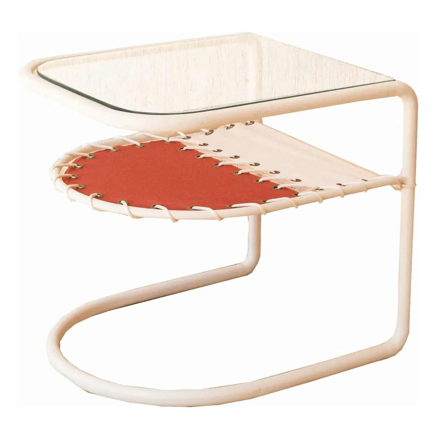 Campo Outdoor Side Table - Terracotta, Iron product