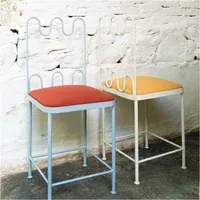 Dolores Indoor-Outdoor Chair - Ochre, Iron alternate view