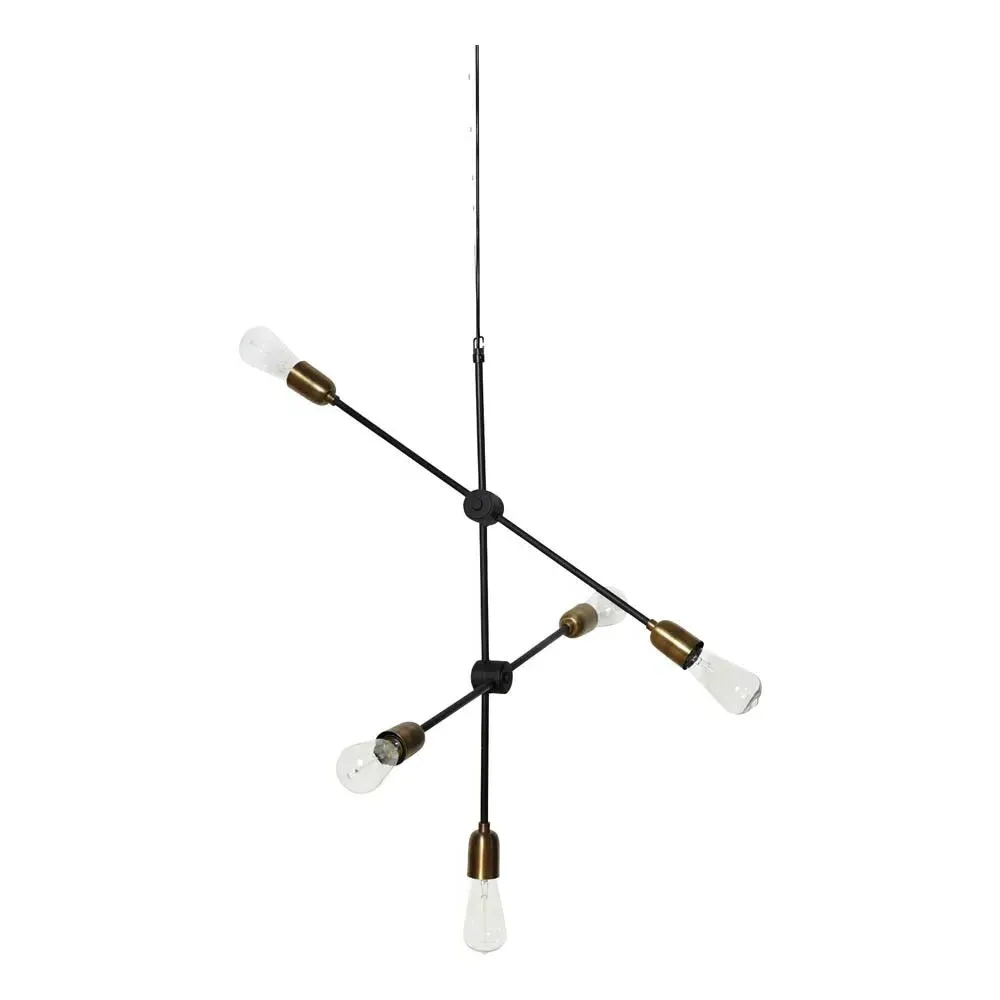 Adjustable Molecular Hanging Lamp - Copper, Iron product
