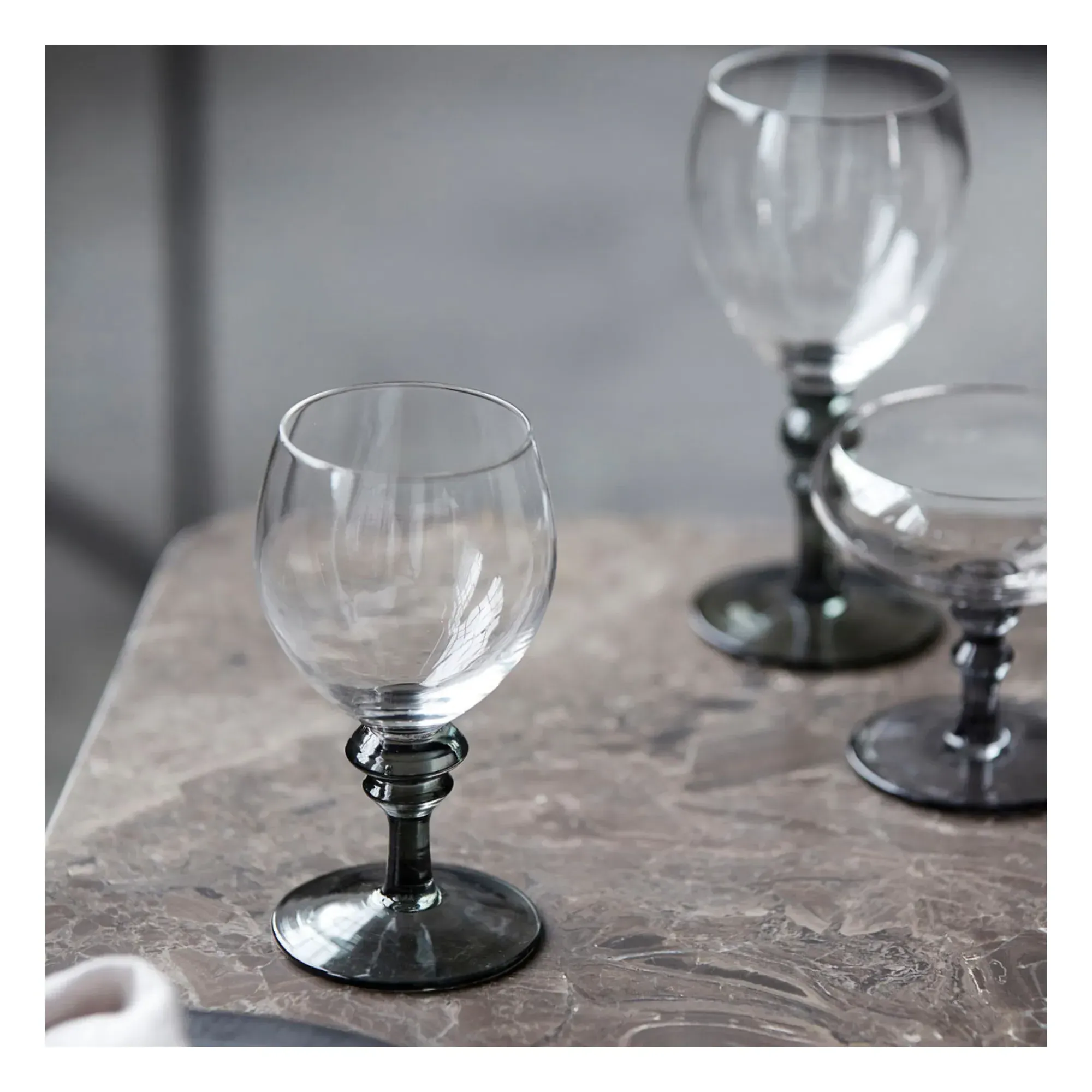 Meyer Wine Glass - Grey, Glass alternate view