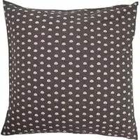 Nero Cushion Cover - Grey, Cotton alternate view