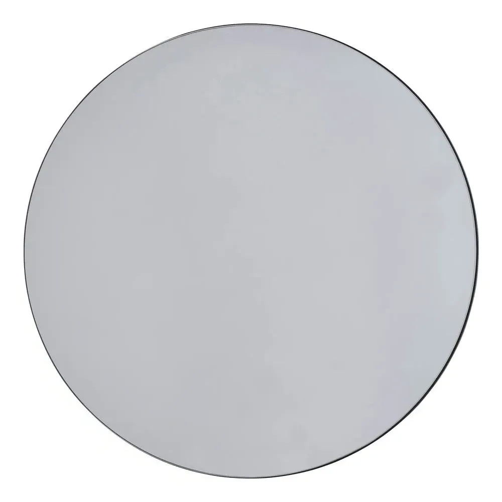 Round Mirror 50cm - Grey, Glass product