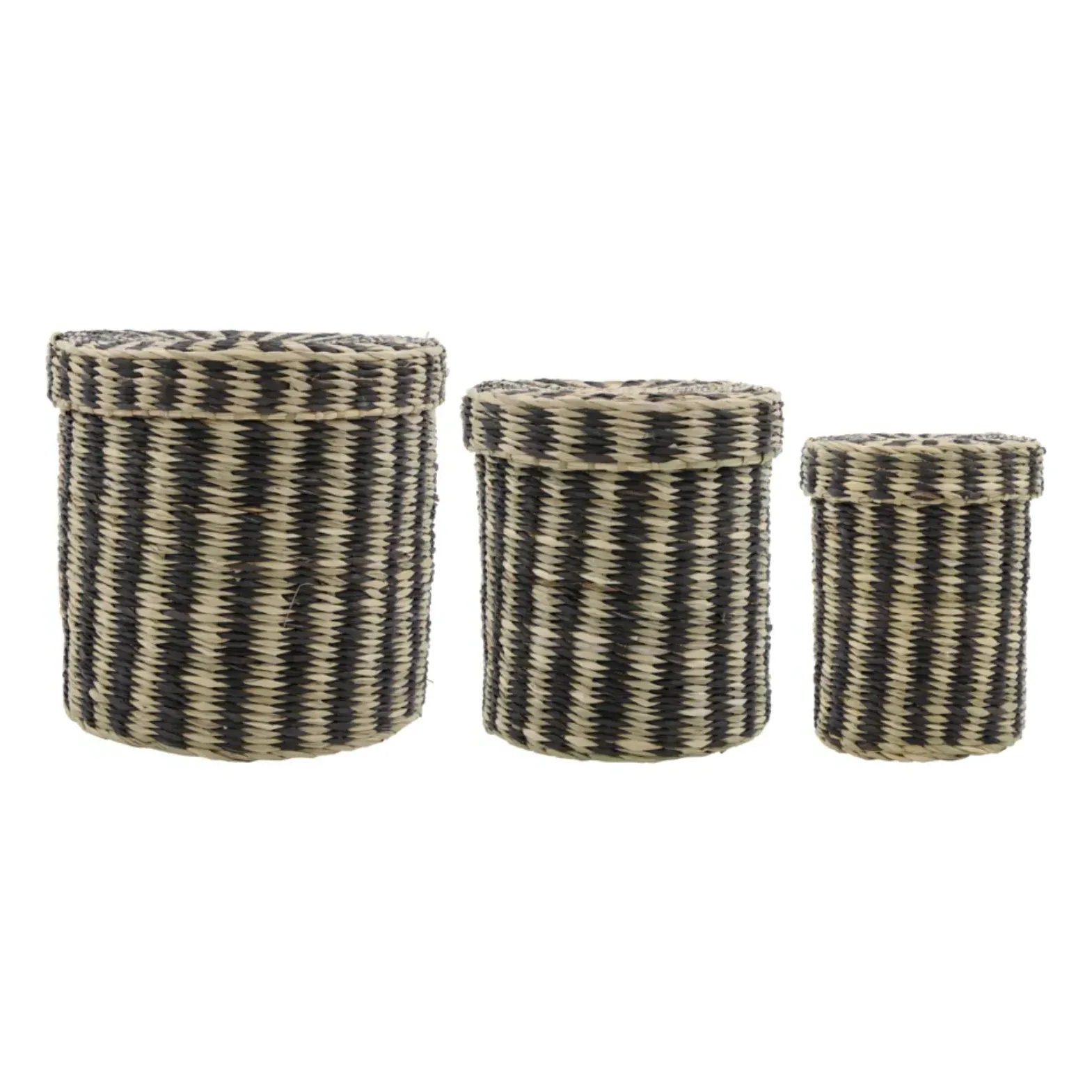 Storage Boxes Set of 3 - Natural, Seagrass product
