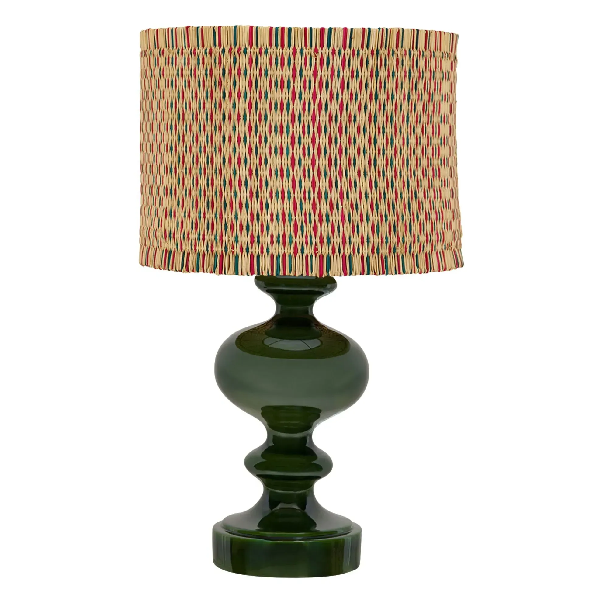 Cardosas Ceramic Lamp Base - Burgundy alternate view