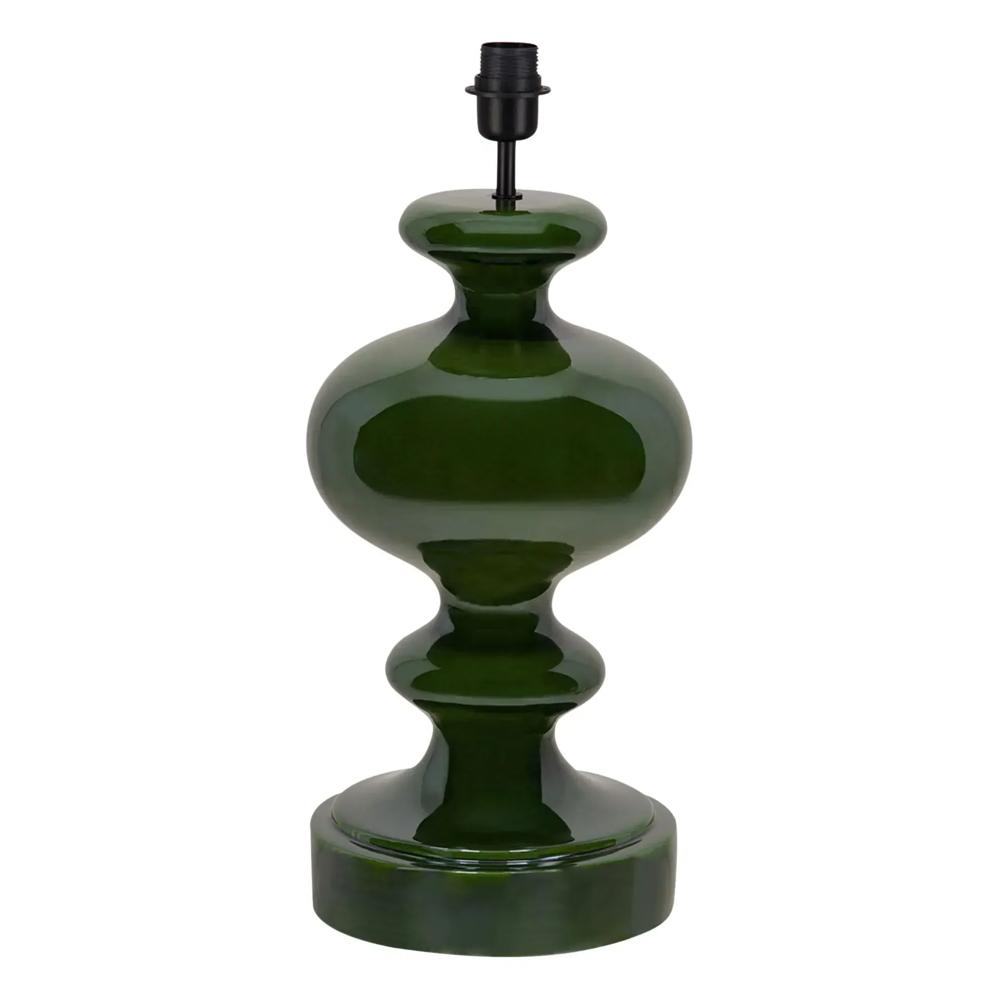 Cardosas Ceramic Lamp Base - Burgundy product