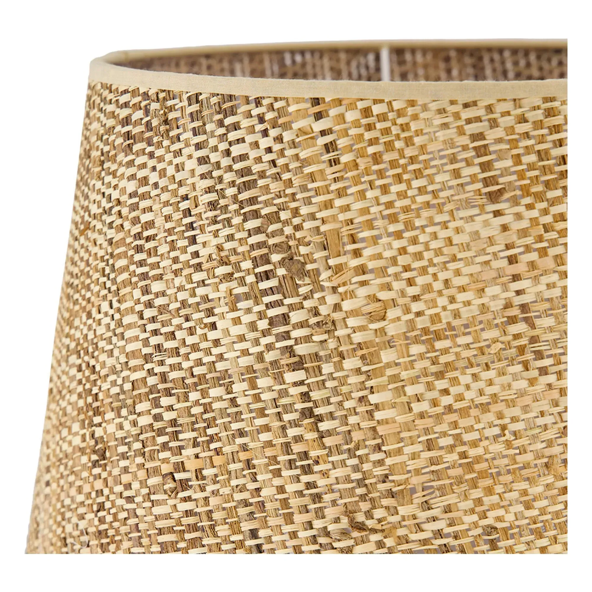 Cesta Wicker Effect Lampshade - Natural, Vinyl alternate view