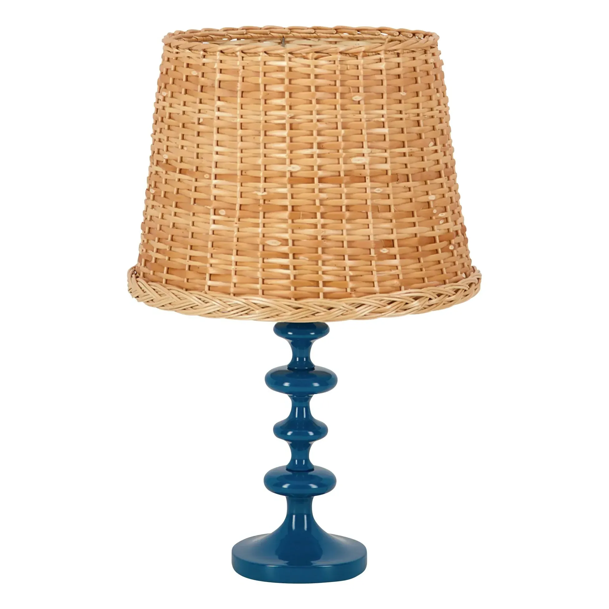 Freixo Lamp Base - Blue, Wood alternate view