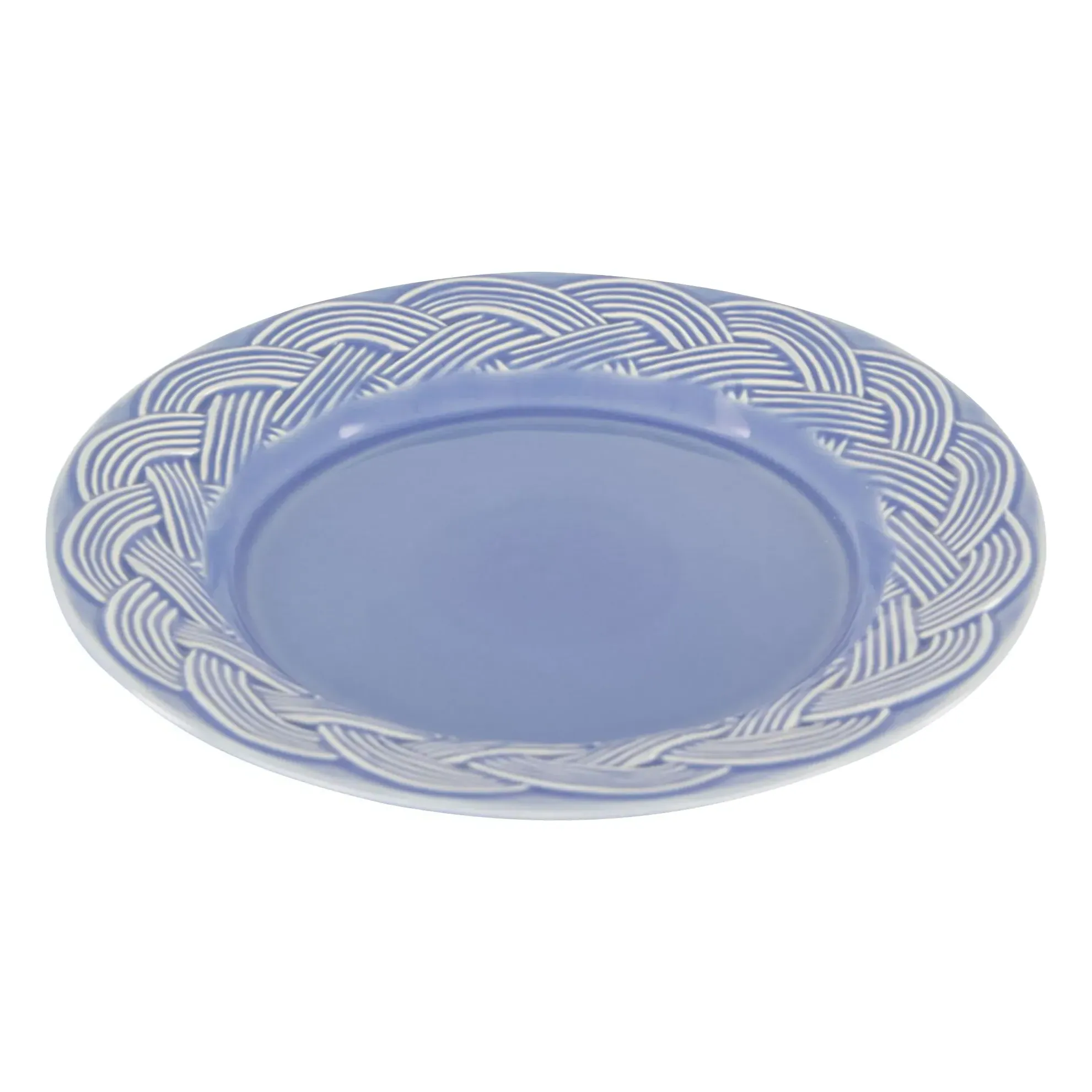 Vime Dessert Plate - Blue, Ceramic alternate view