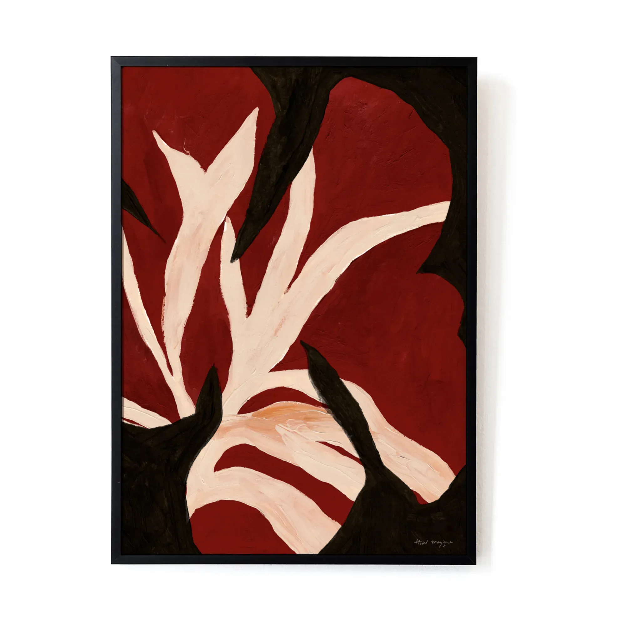 La Fleur Tropicale Art Poster - Multicoloured product