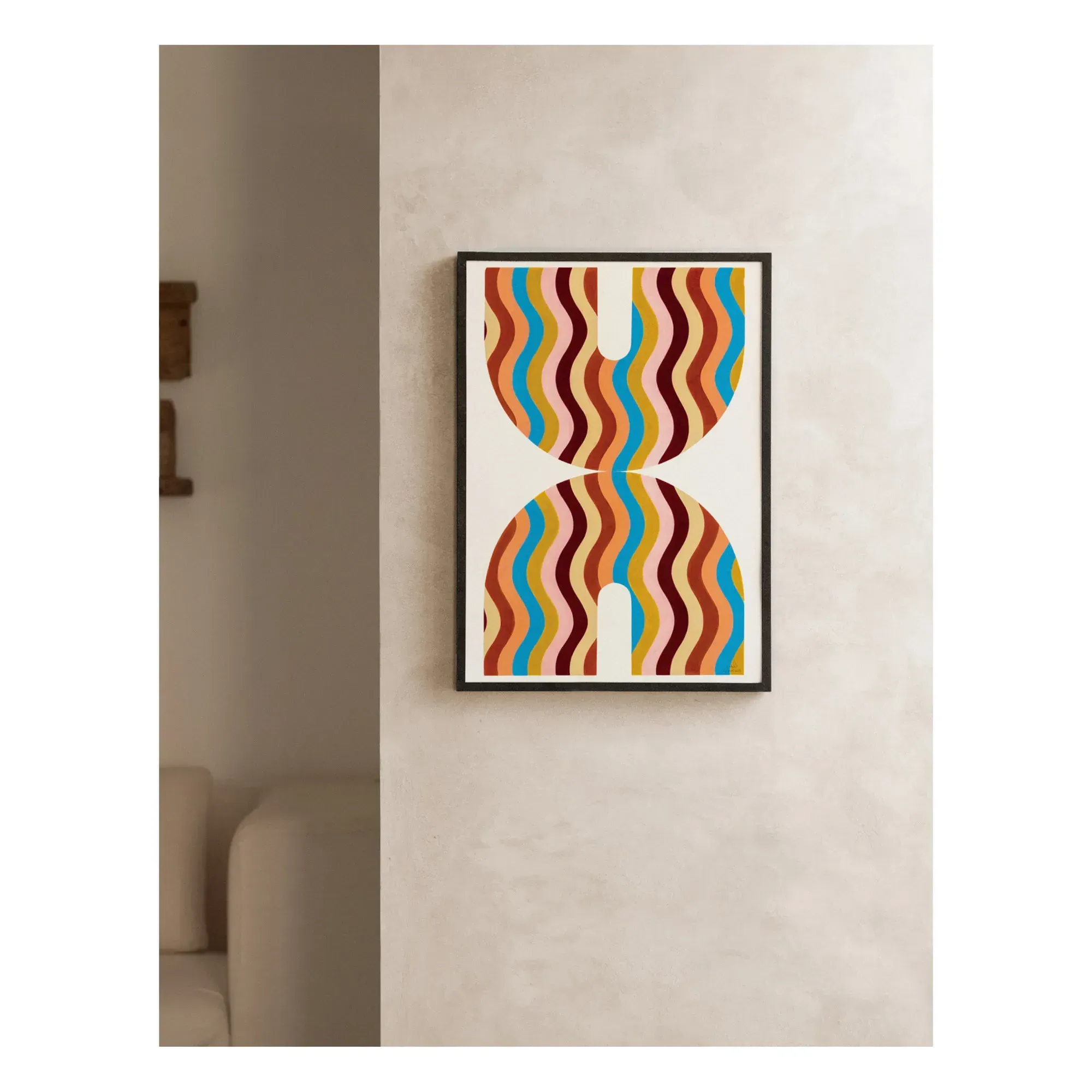 Minuit by Candice Perese A3 Art Poster - Multicoloured alternate view