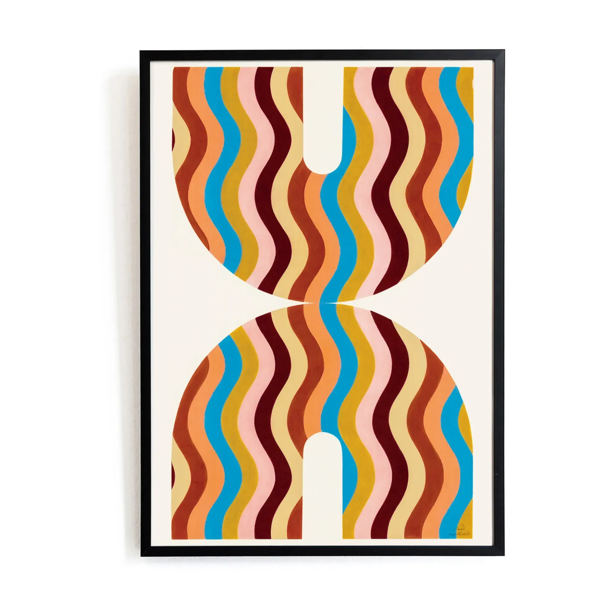 Minuit by Candice Perese A3 Art Poster - Multicoloured product