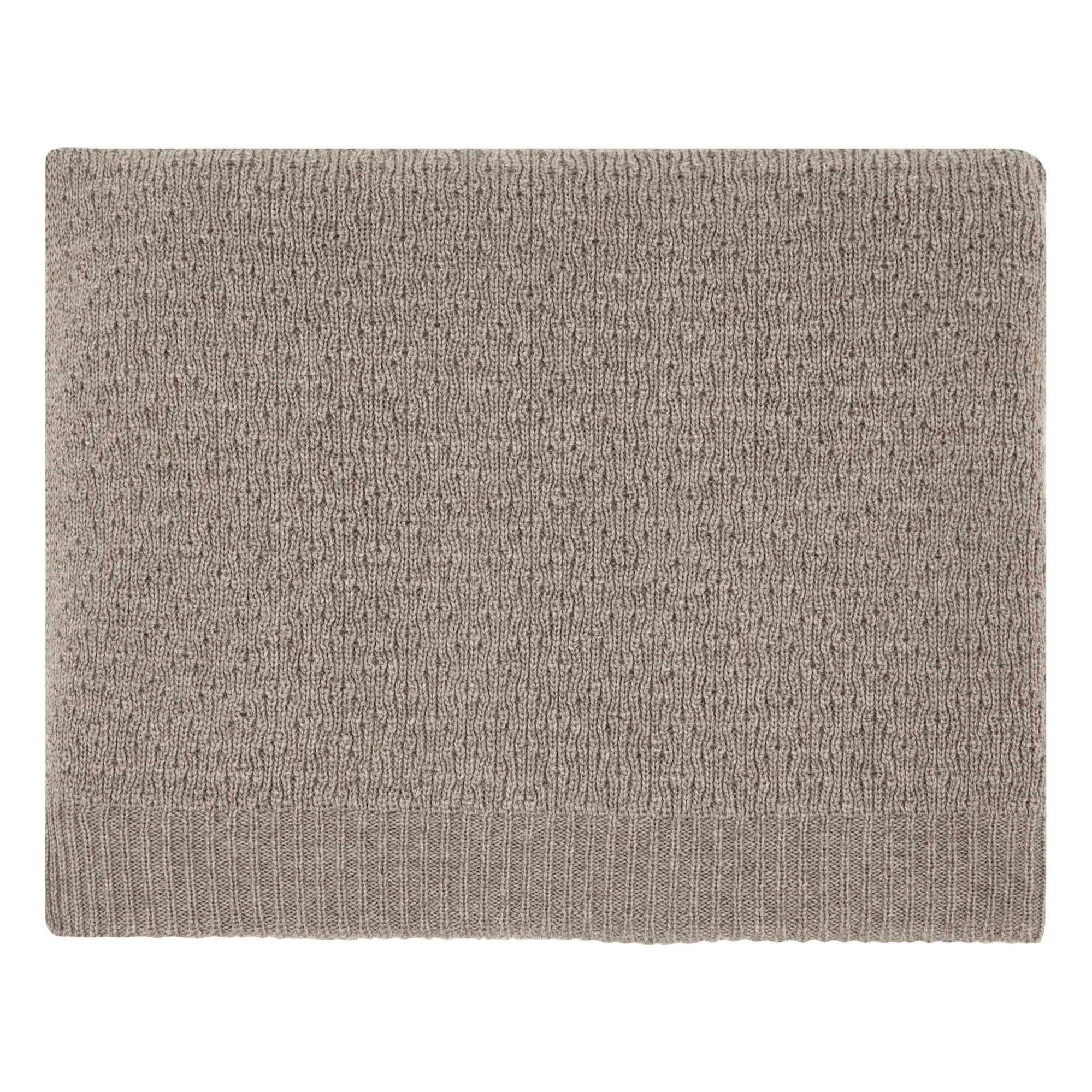 Dora Merino Wool Blanket - Oatmeal product