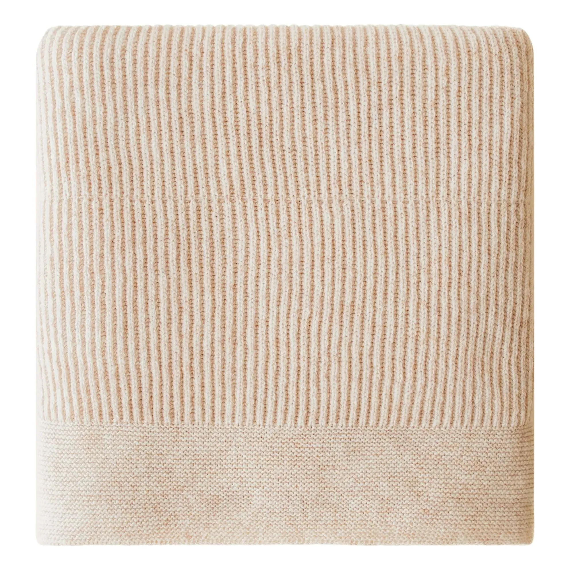 Gaston Merino Wool Blanket - Heather Beige product