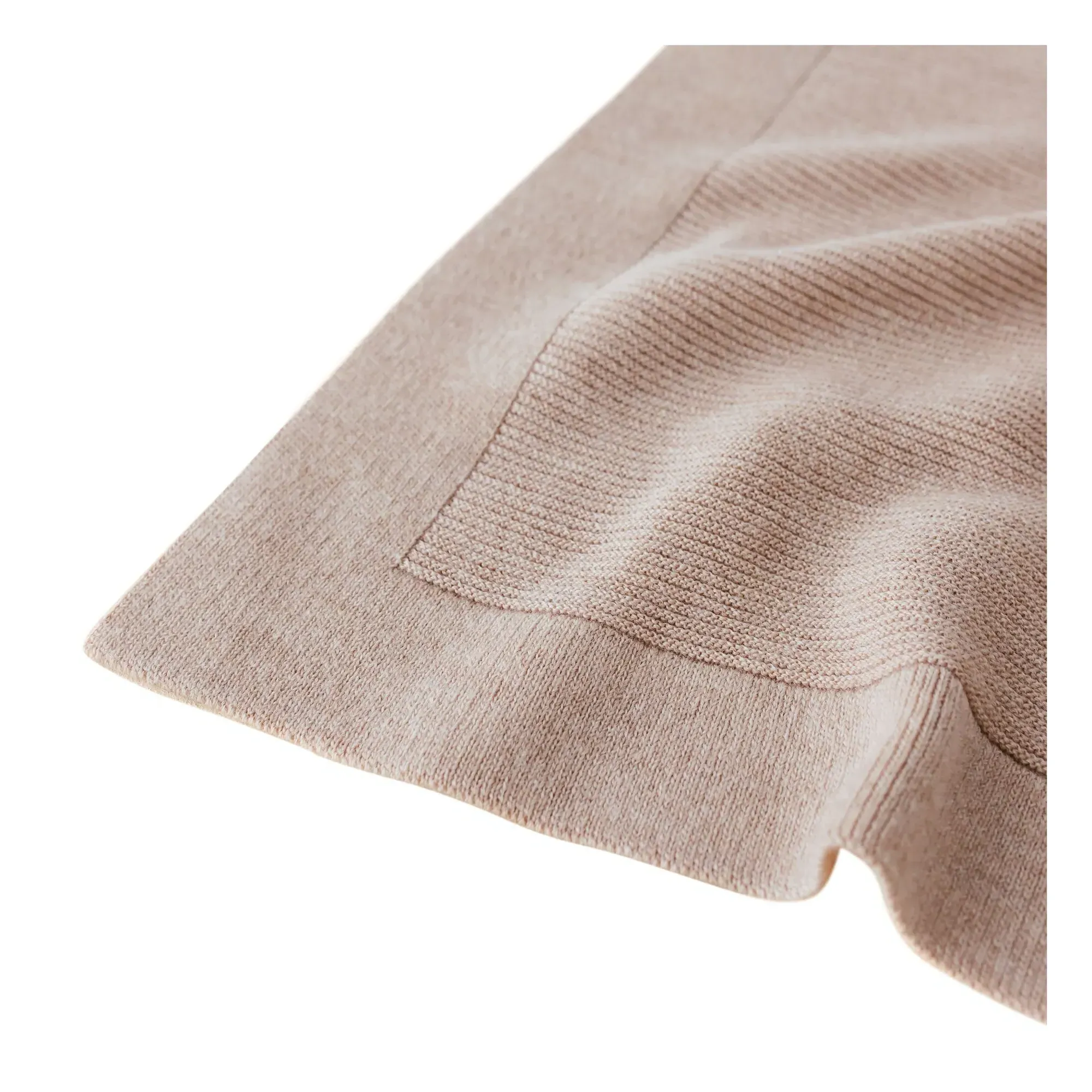 Gust Merino Wool Blanket - Sand alternate view