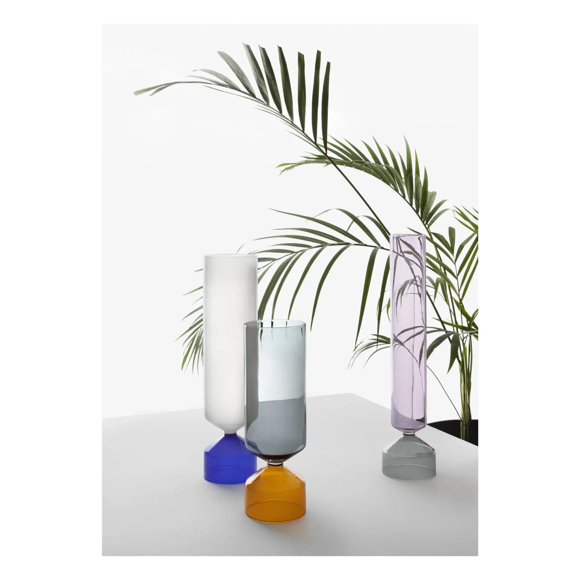 Bouquet Borosilicate Glass Vase - Amber alternate view