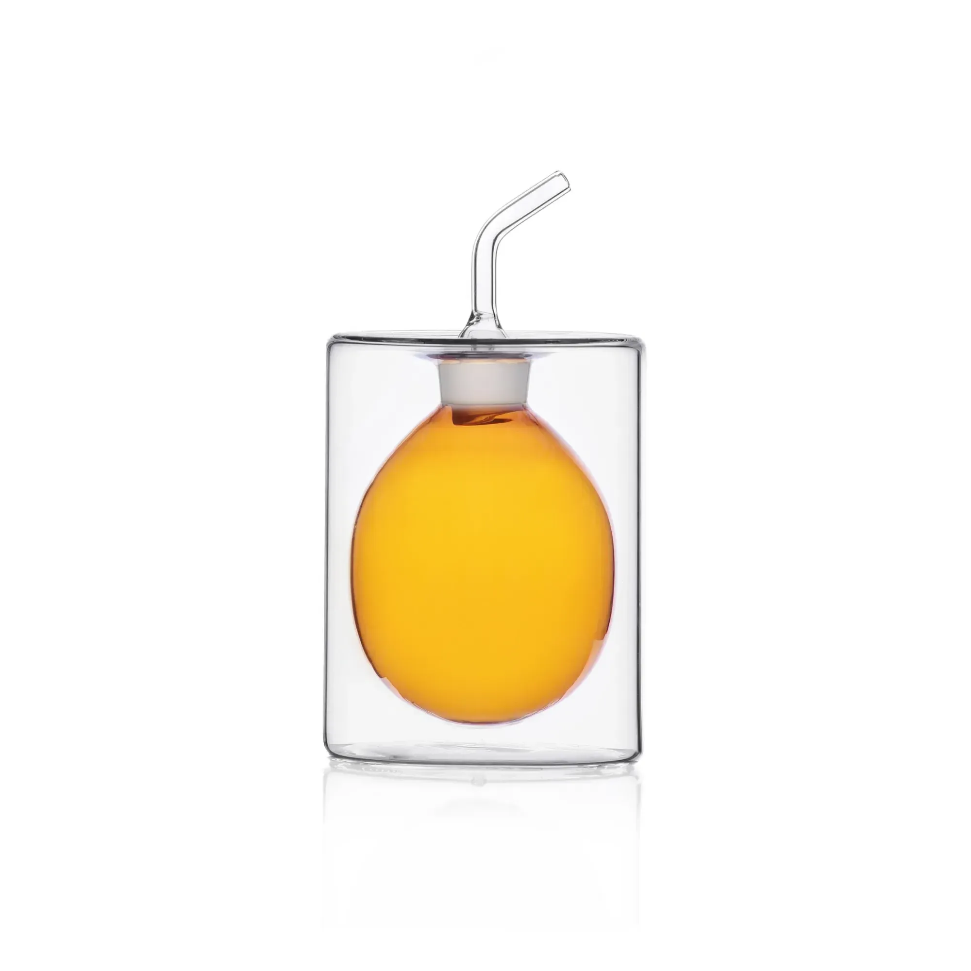 Cilindro Oil Pourer 150ml - Amber, Borosilicate Glass product
