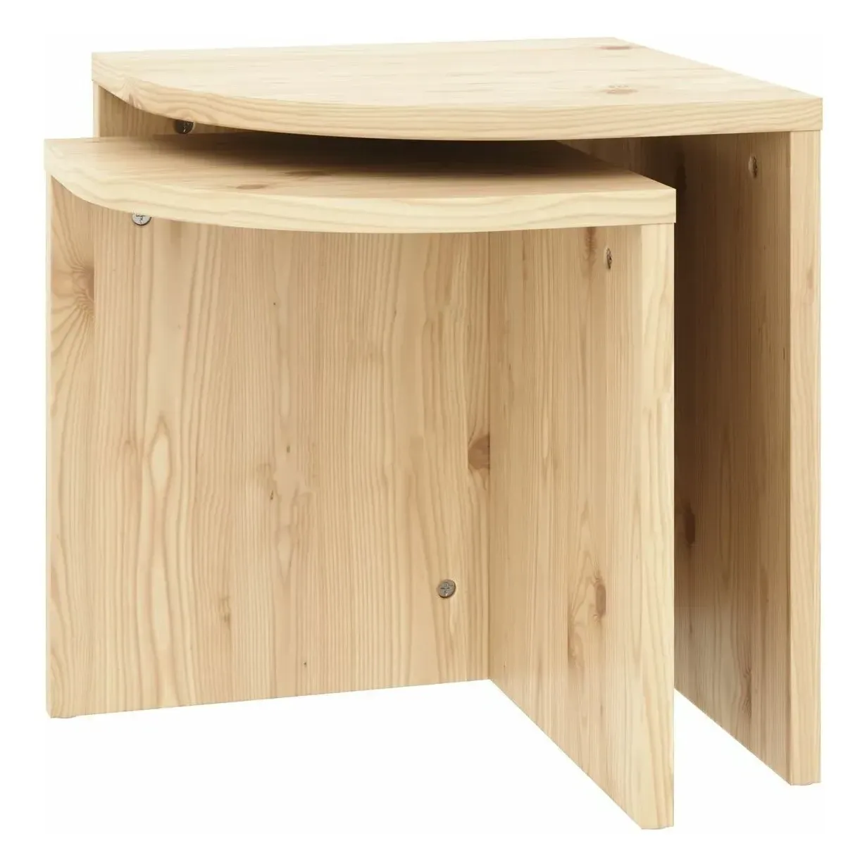 Combine Set of 2 Coffee Tables - Natural, Pine Wood product