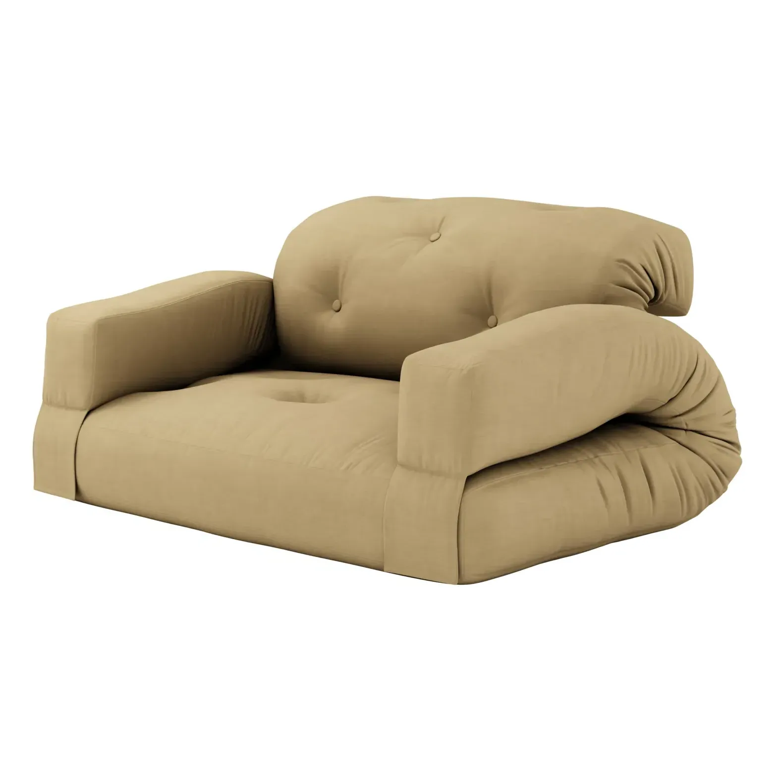 Hippo Sofa Bed - Beige, Cotton product