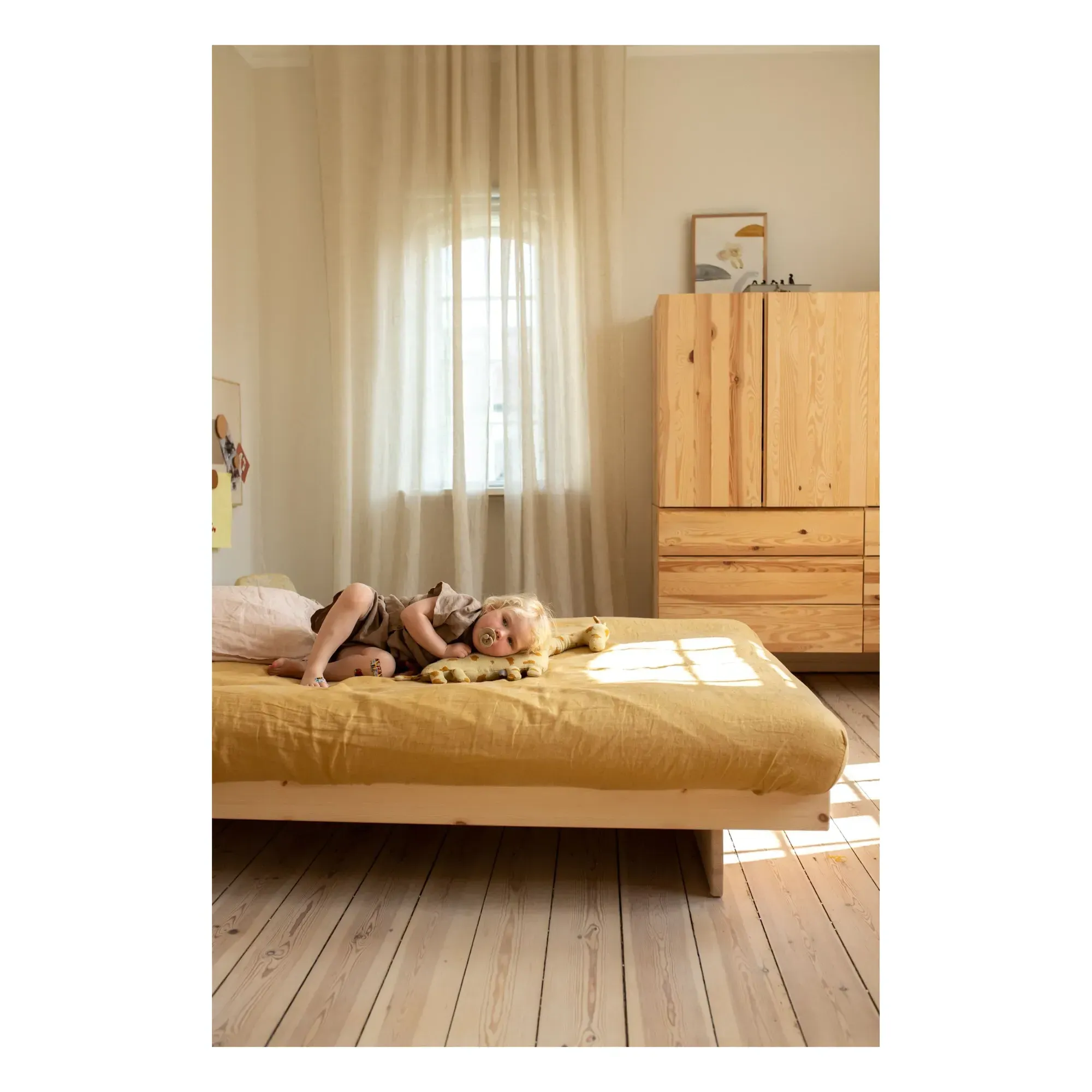 Kanso Bed Frame - Natural, Pine alternate view