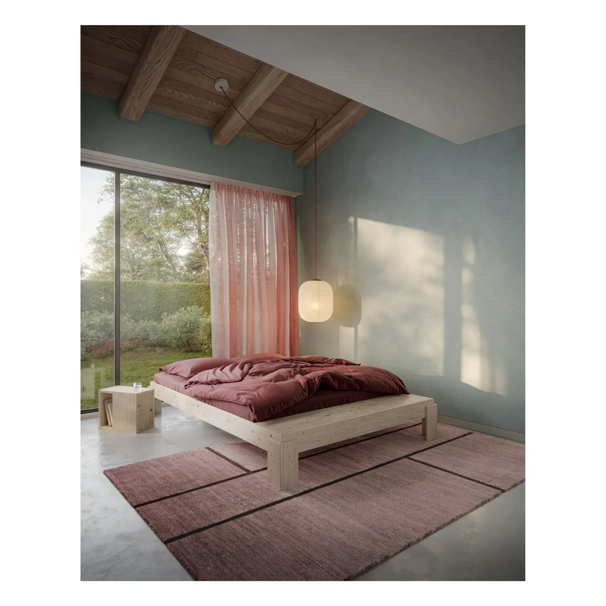 Layers Bench Bed with Storage - Natural, Pine Wood alternate view