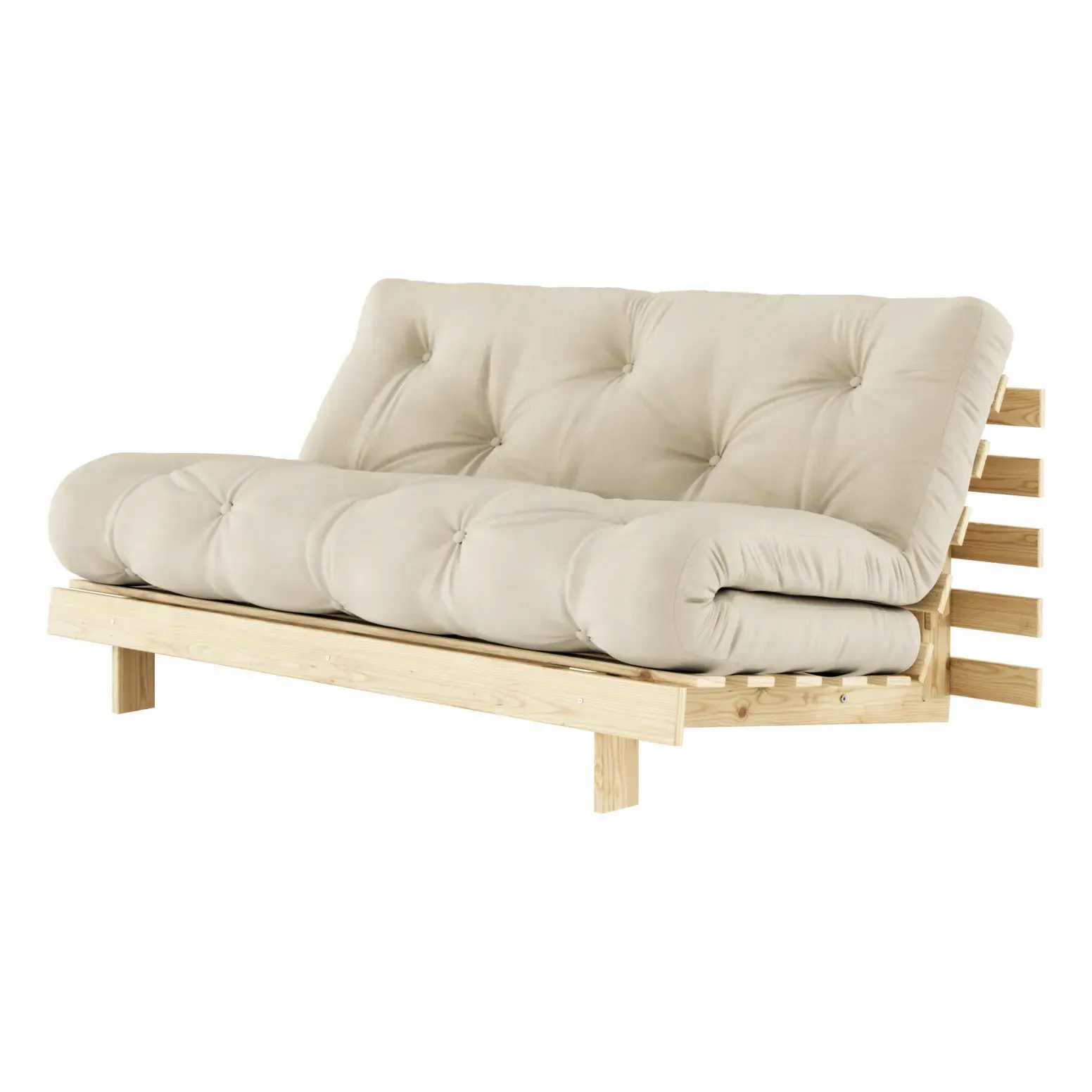 Roots Sofa Bed - Beige, Cotton product