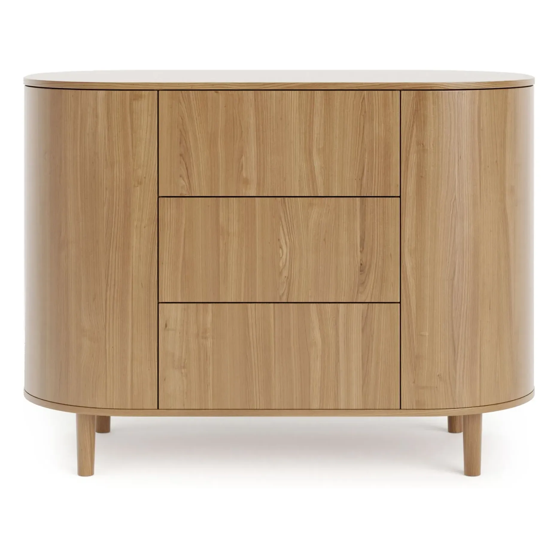 Kai Chest of Drawers with Push-Open Drawers - Oak product