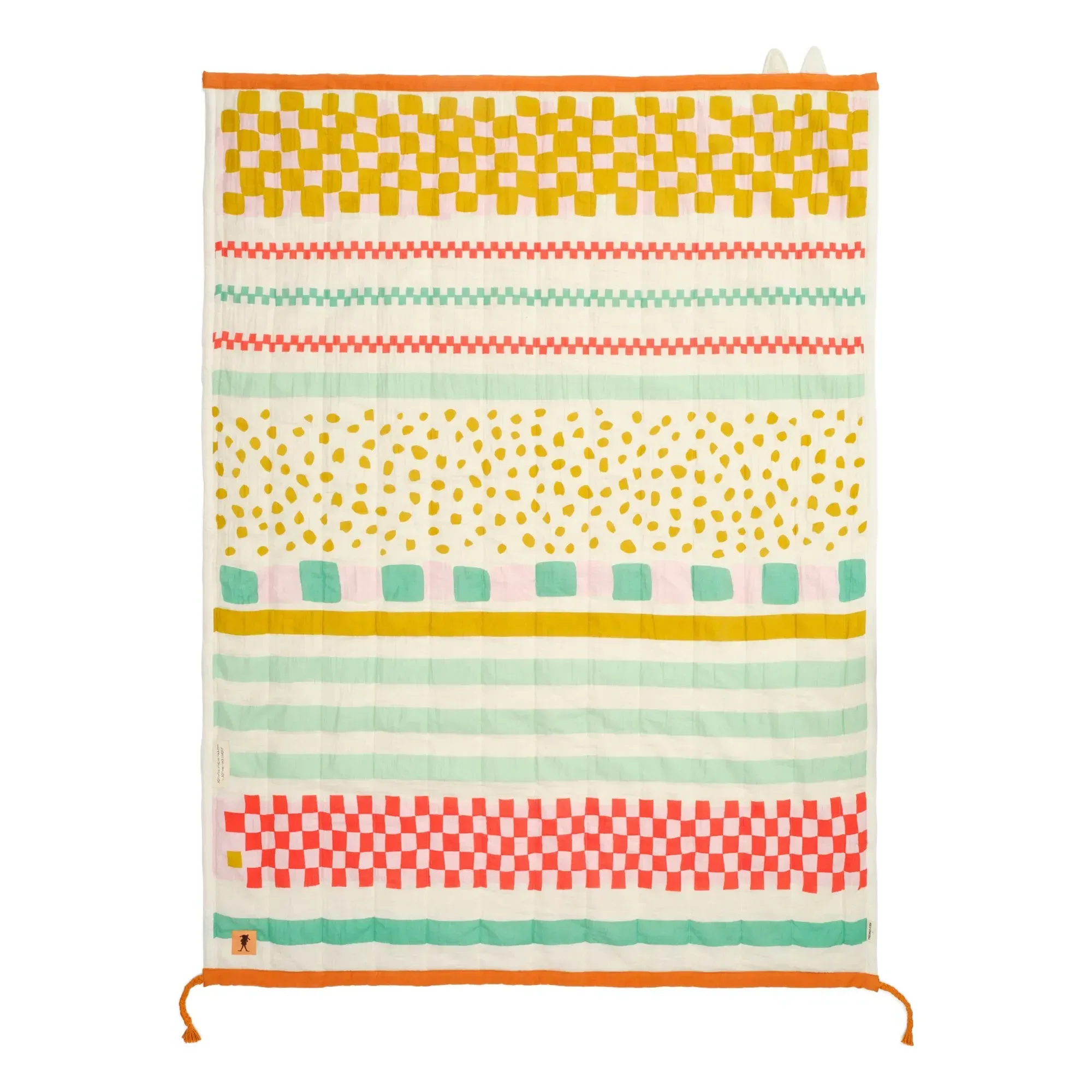 Fifi Cotton Muslin Throw - Multicoloured product