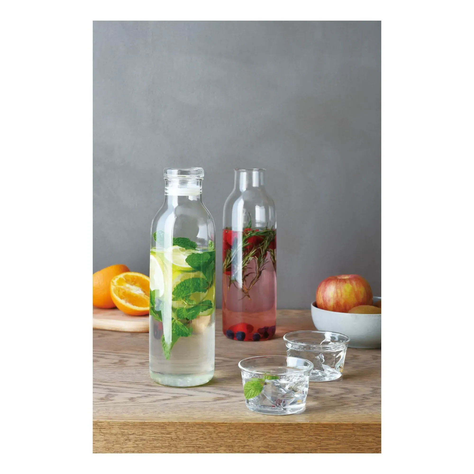 Bottlit 1L Glass Carafe - Transparent alternate view