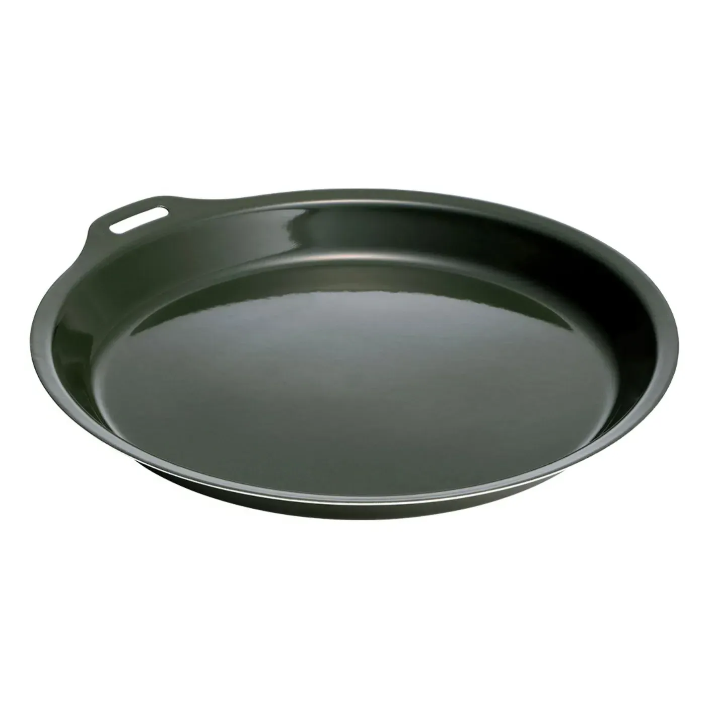 Foris Enamel Dinner Plate - Forest Green, Stainless Steel product