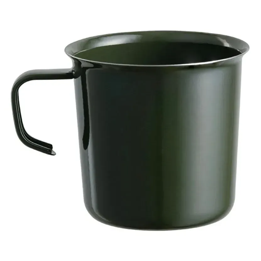 Foris Enamel Mug 360ml - Forest Green, Stainless Steel product
